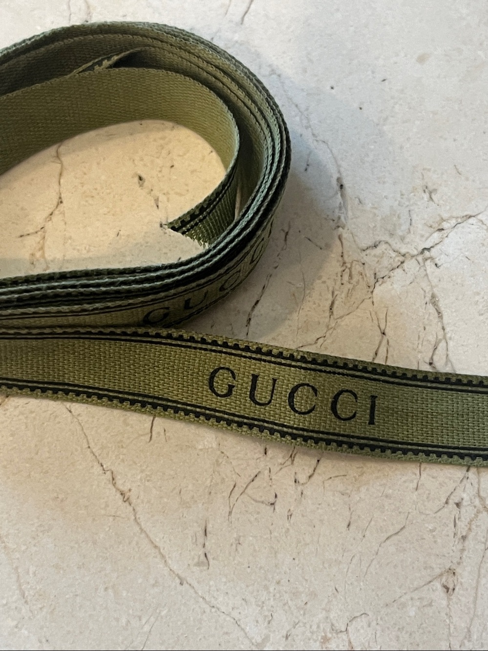 Gucci Logo Ribbon 76"